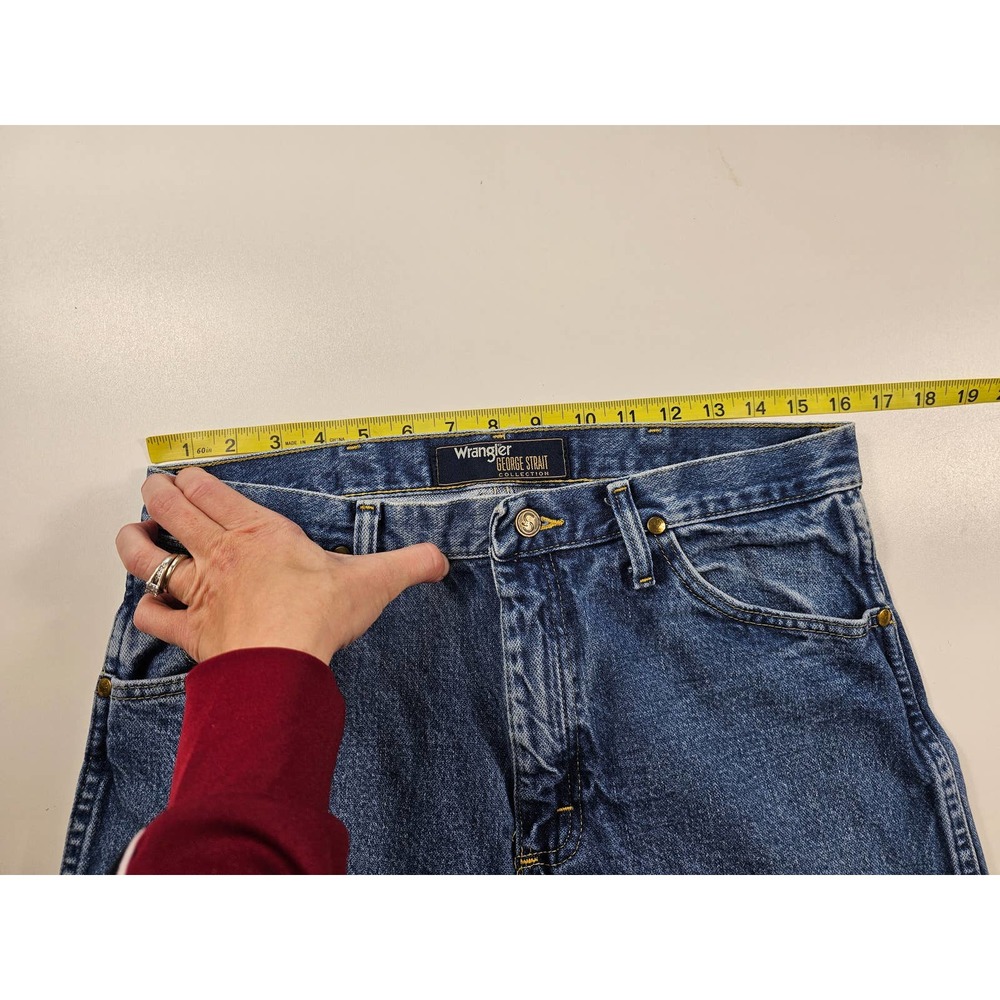 Wrangler 13MGSHD 33x32 George straight jeans Western rodeo cowboy cut - Picture 4 of 5